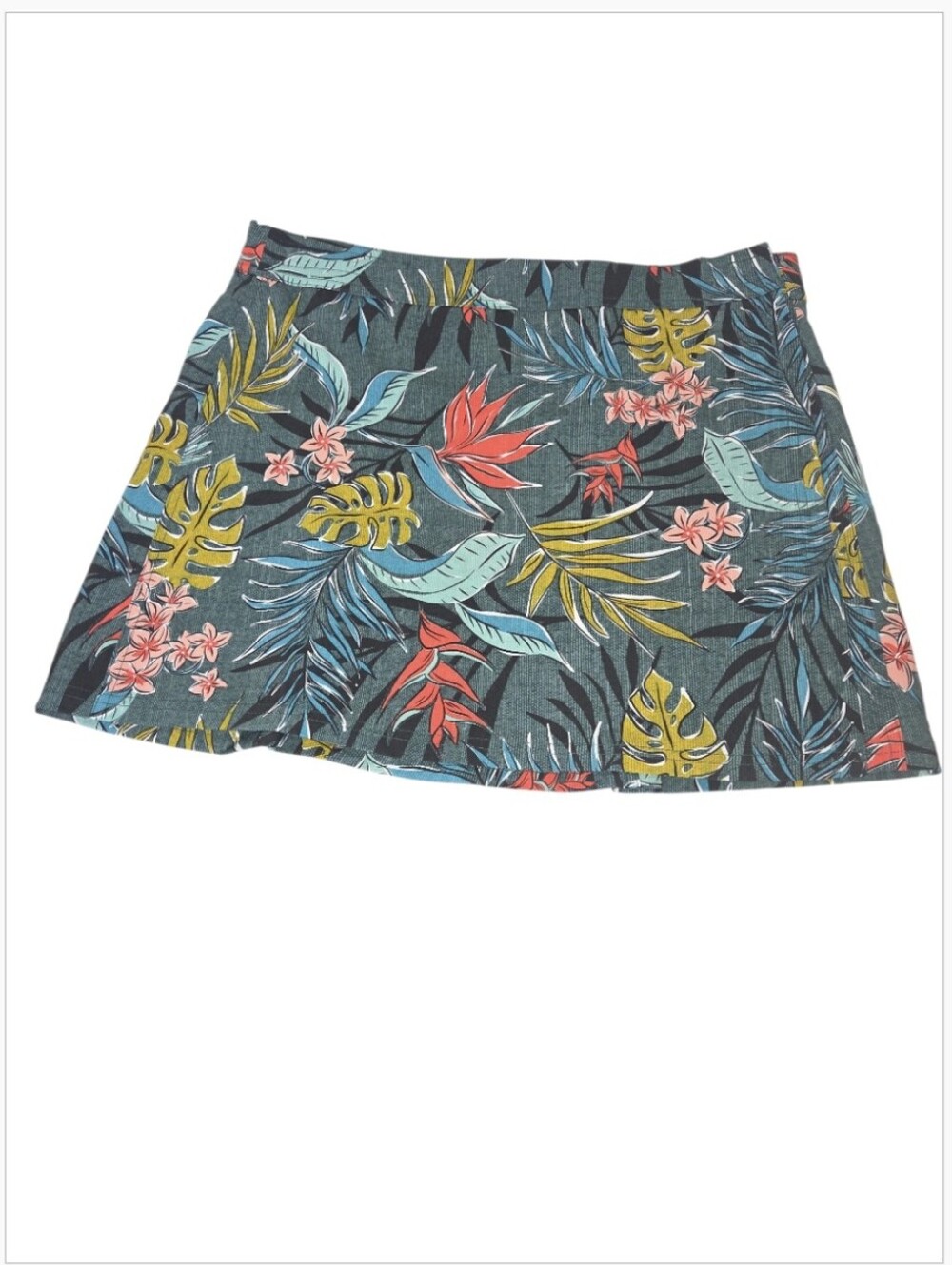RipSkirt Hawaii Vintage Bali Jungle Wrap Skirt Size L